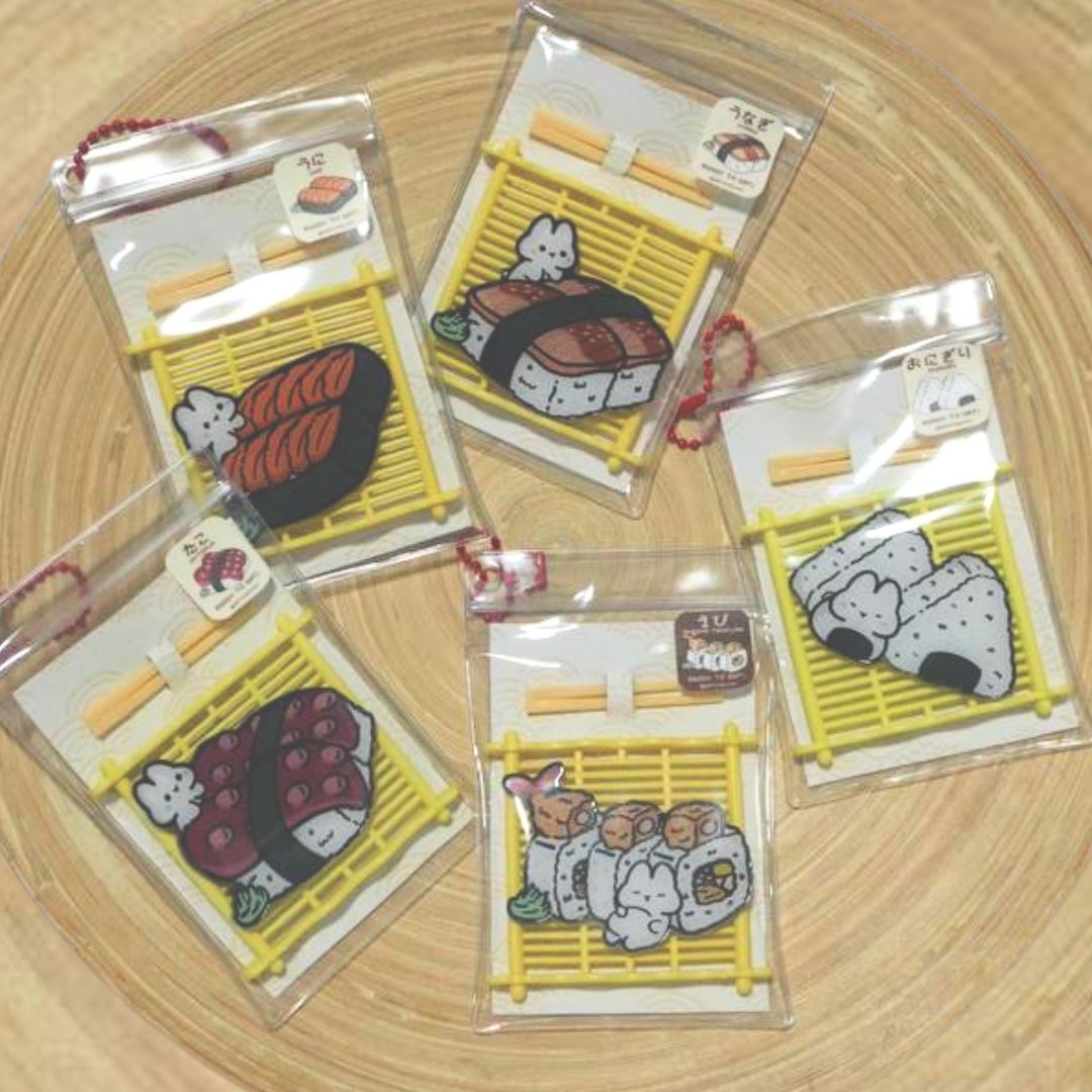 PukuPuku Sushi | Keychain Blind Bag