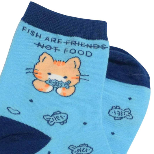 Fish Are Friends NOT FOOD | Ocean Collection | Socks