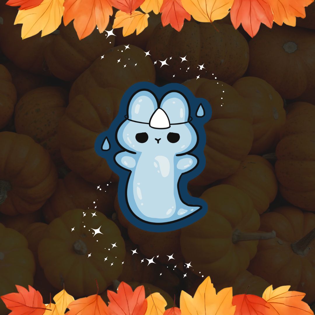 Ghost bun | Sticker