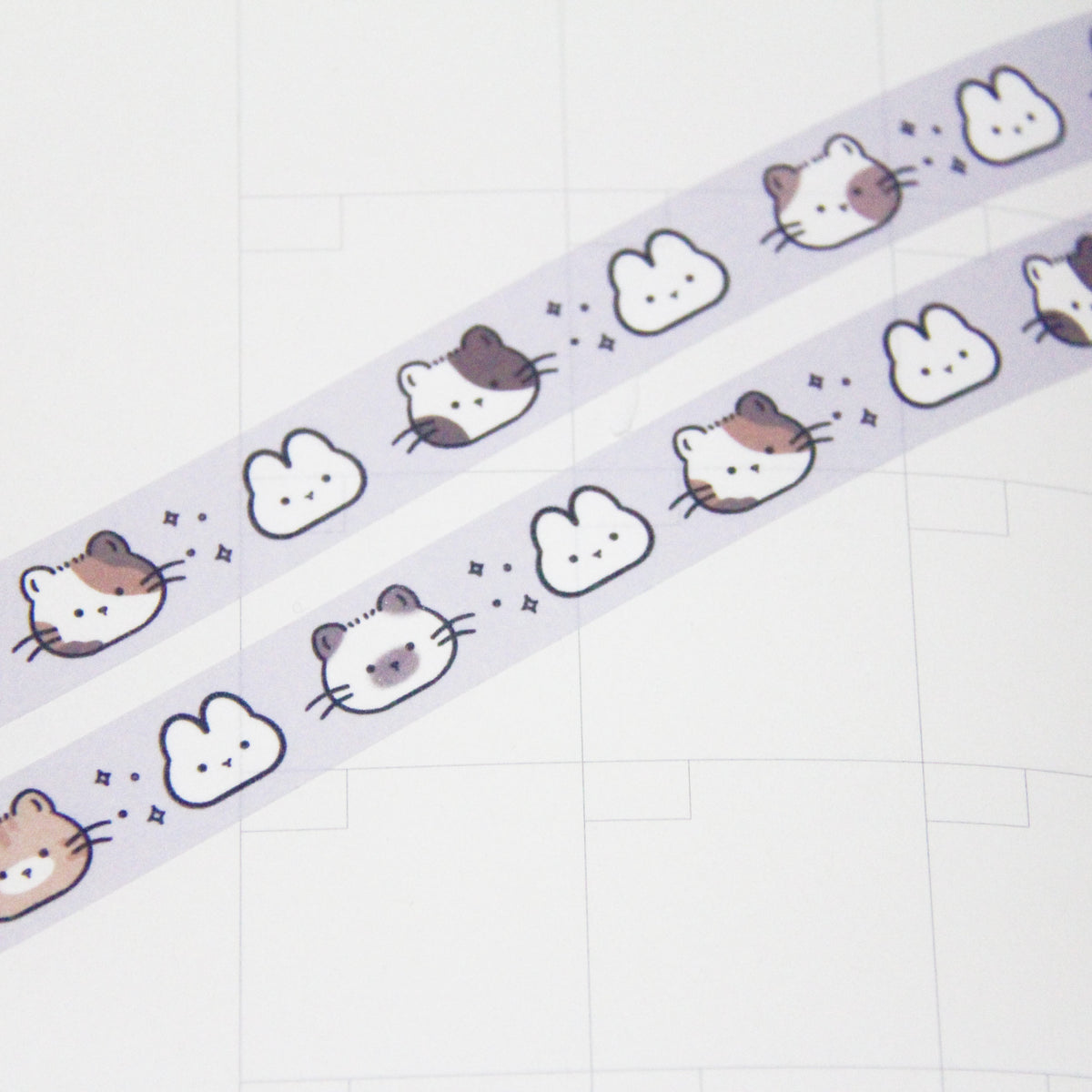 MeowVille Washi Tape | 10mm X 15mm
