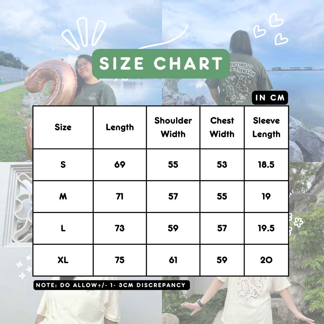 Sprouting Oversize Tee Shirt