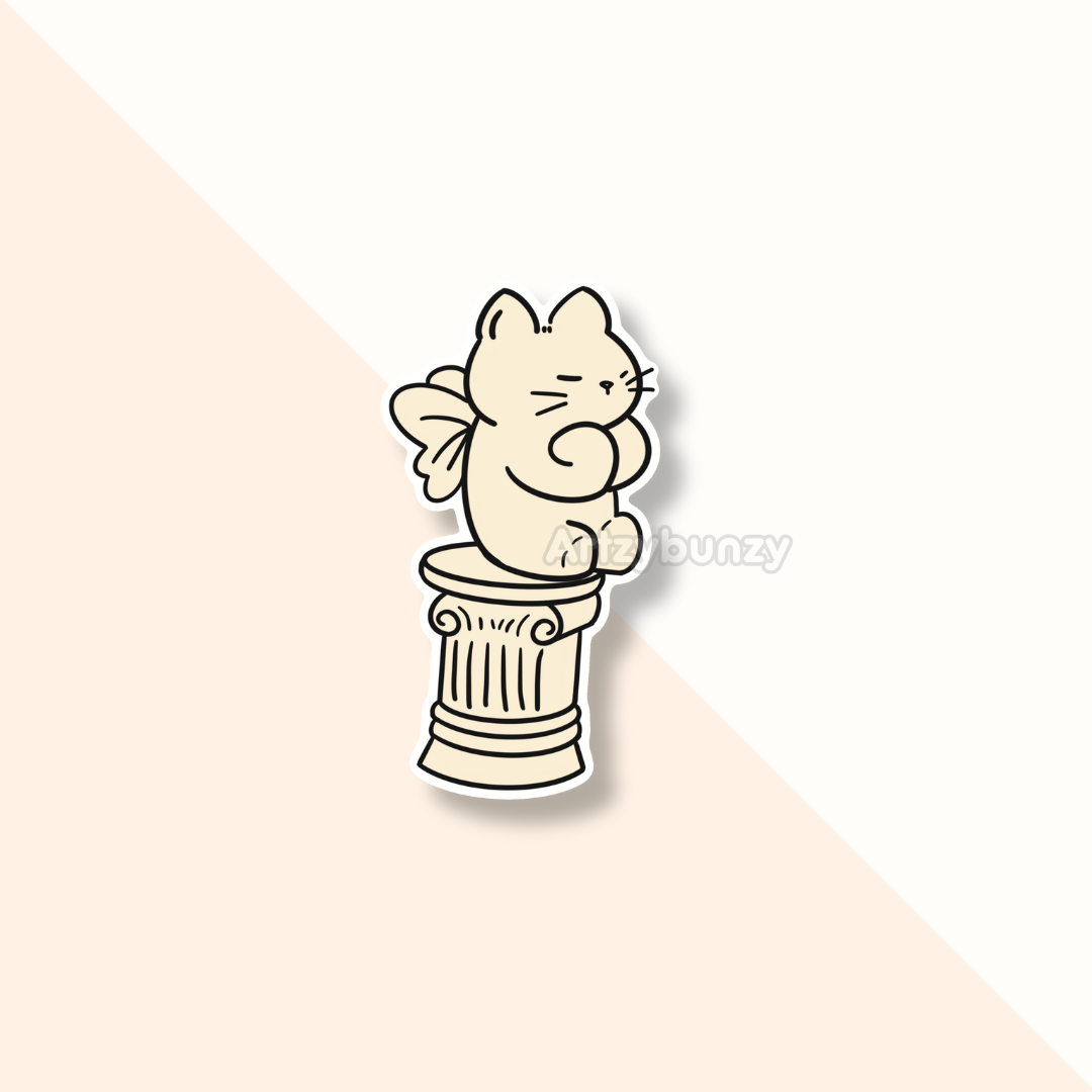 Thinker Chichi | Pawseum | Sticker