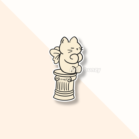 Thinker Chichi | Pawseum | Sticker