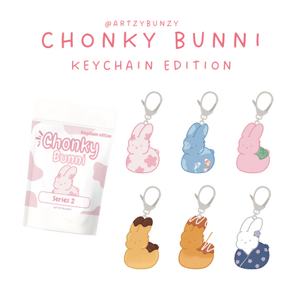 Keychain - Mystery Chonki Bunni 2nd edition