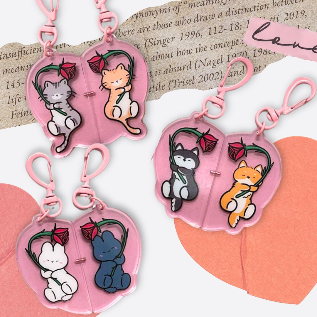Pawlentine | Magnetic Keychain