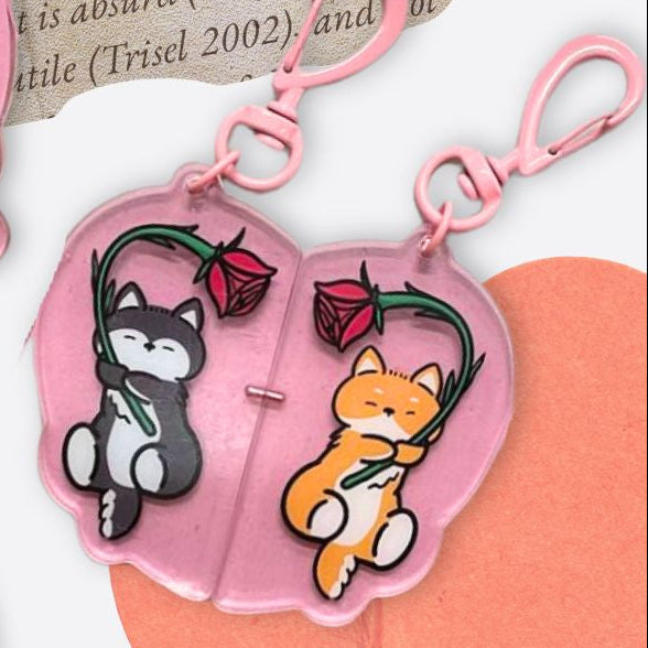 Pawlentine | Magnetic Keychain