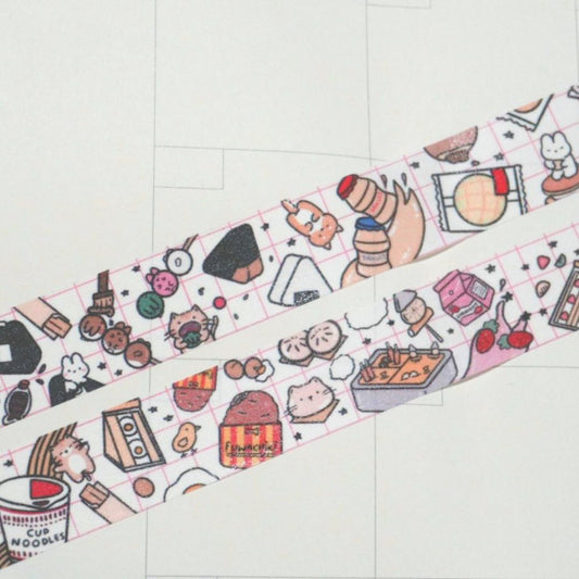 ALL Things Konbini Washi Tape | FUWA MART | 10mm x 15mm