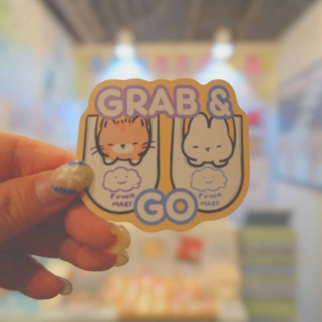 Grab & Go | FUWA MART | Sticker