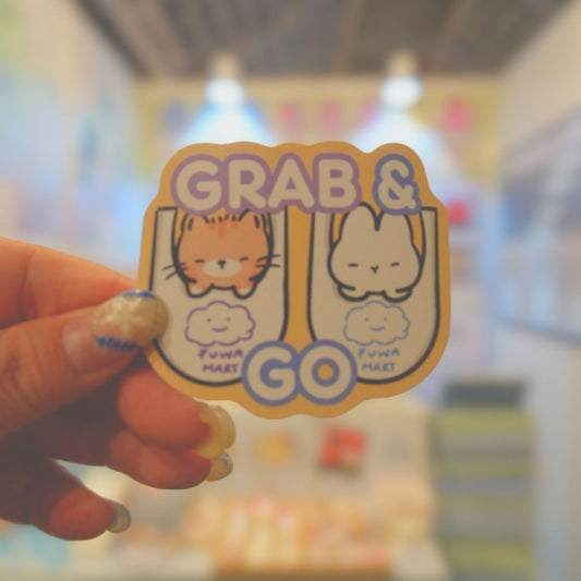 Grab & Go | FUWA MART | Sticker
