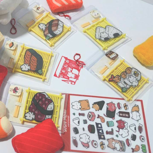 PukuPuku Sushi  | Keychain Blind Bag