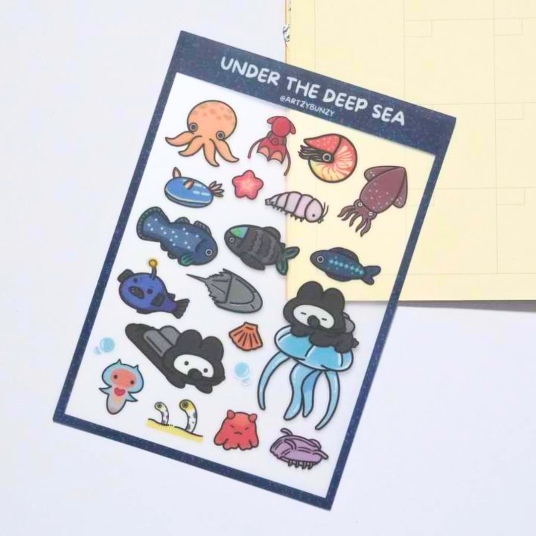 Under The Deep Sea | Clear Glossy