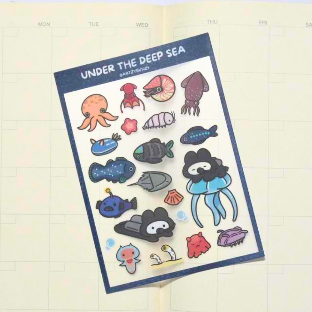 Under The Deep Sea | Clear Glossy