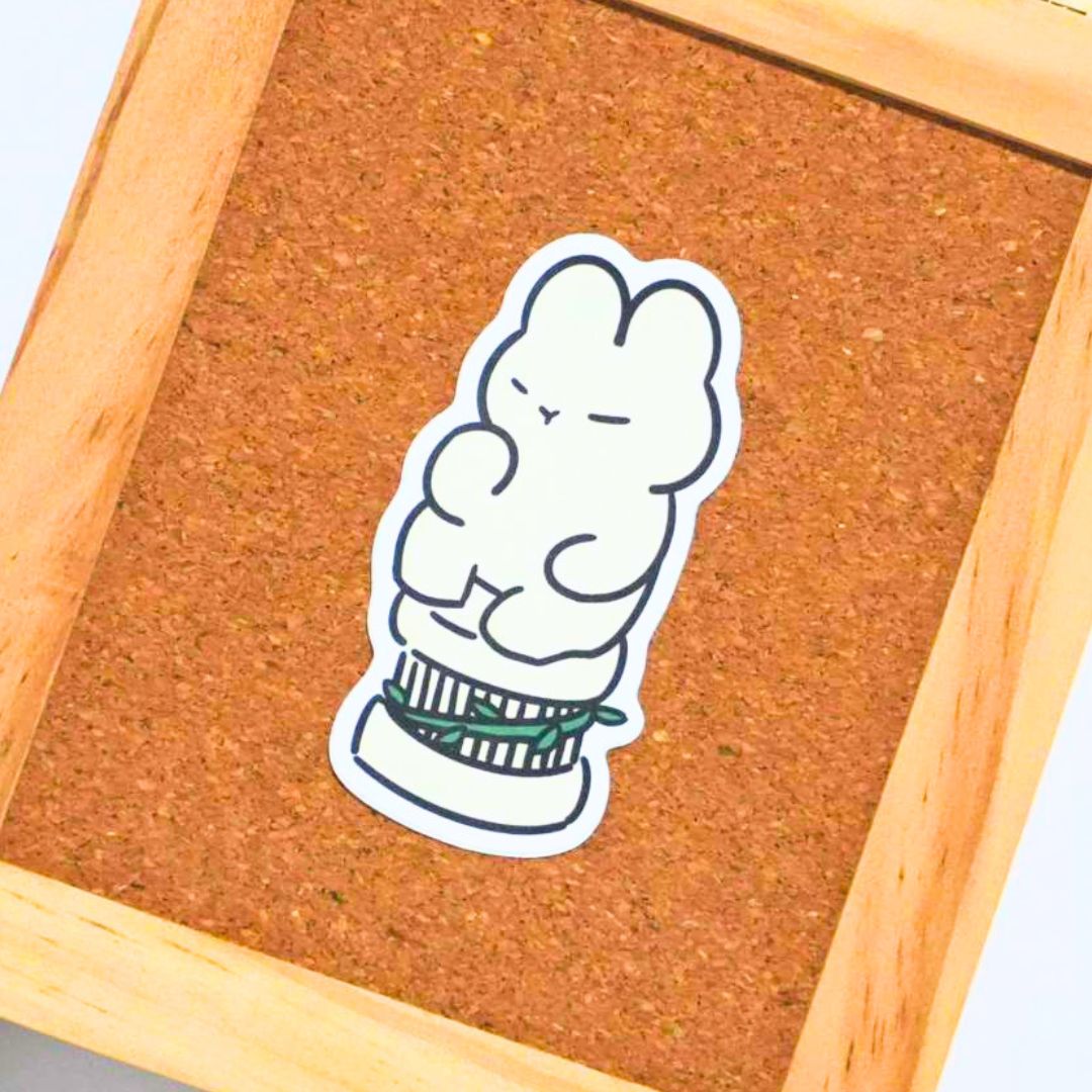 Thinker Chichi | Pawseum | Sticker