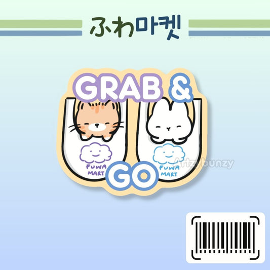 Grab & Go | FUWA MART | Sticker