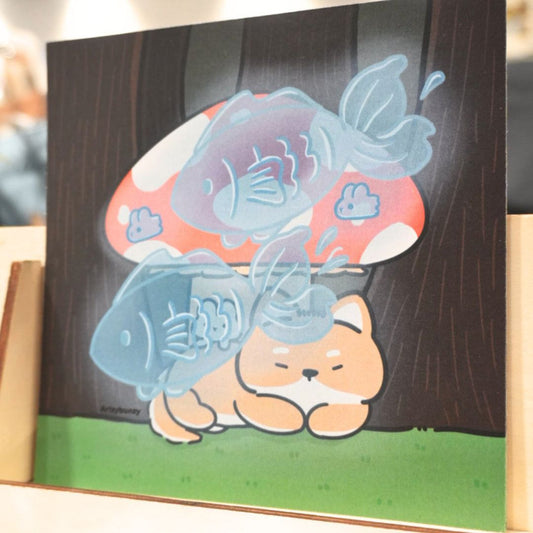Doudou w.chichi | Art print