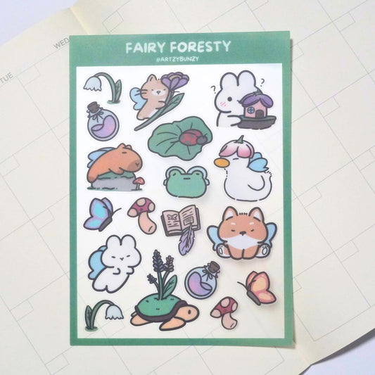 Fairy Foresty | clear glossy