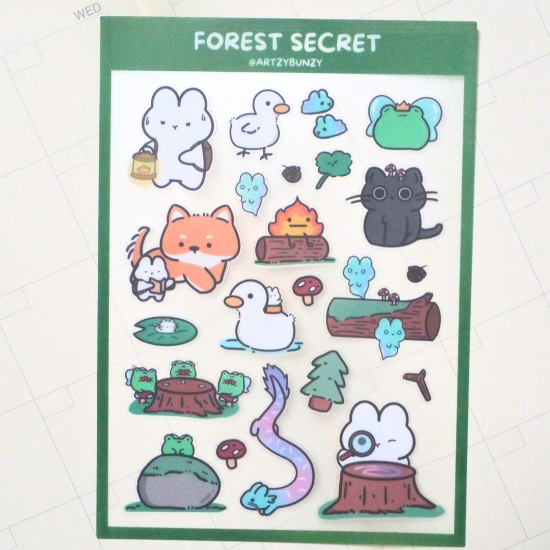 Forest Secret | Clear Glossy