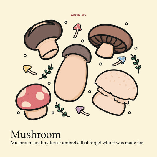 Mushroom | Art print