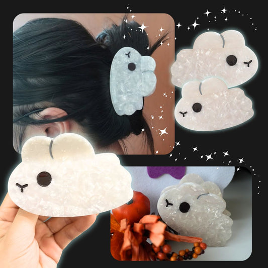 Ghost bun | Clawclip
