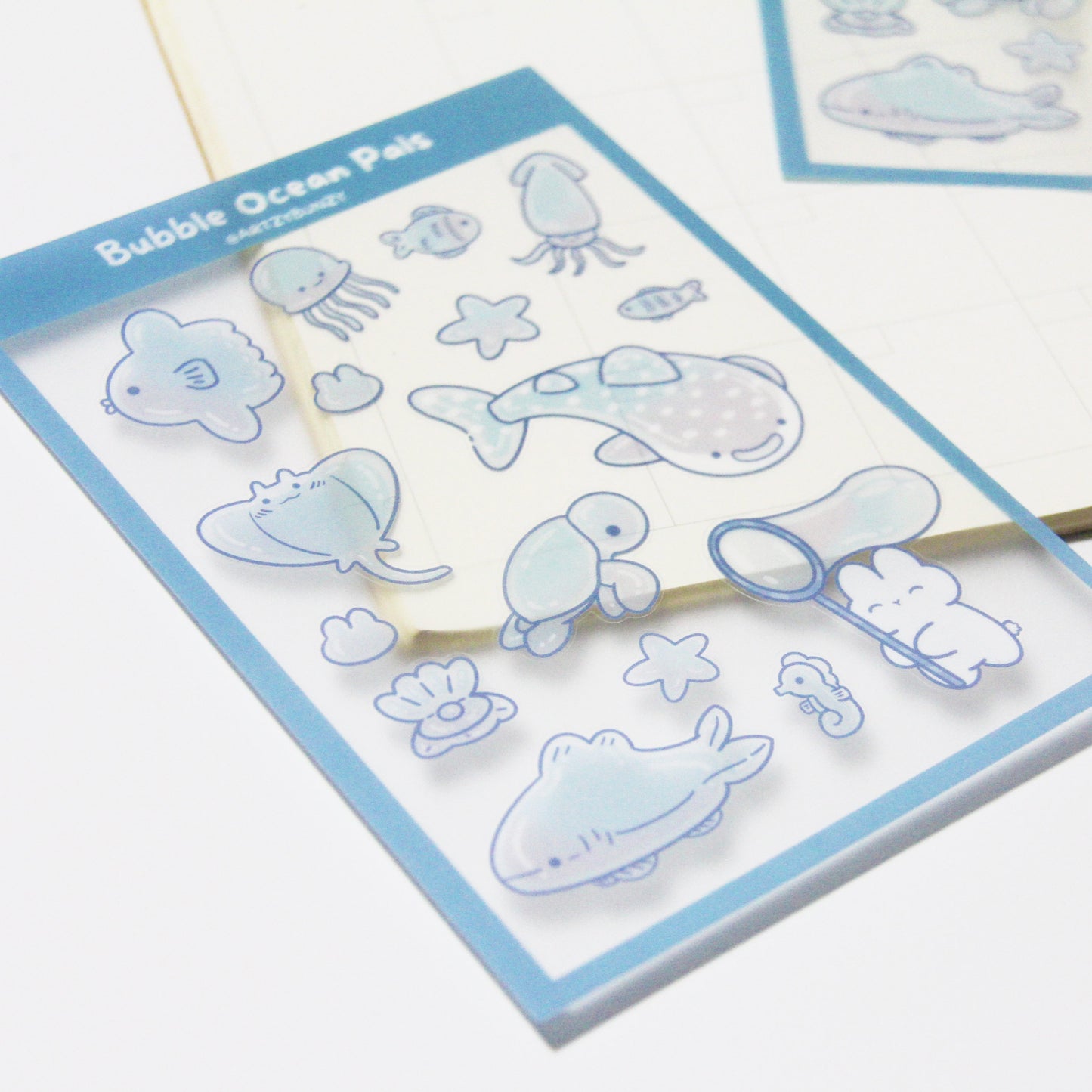 Bubble Ocean Pals | Clear Glossy