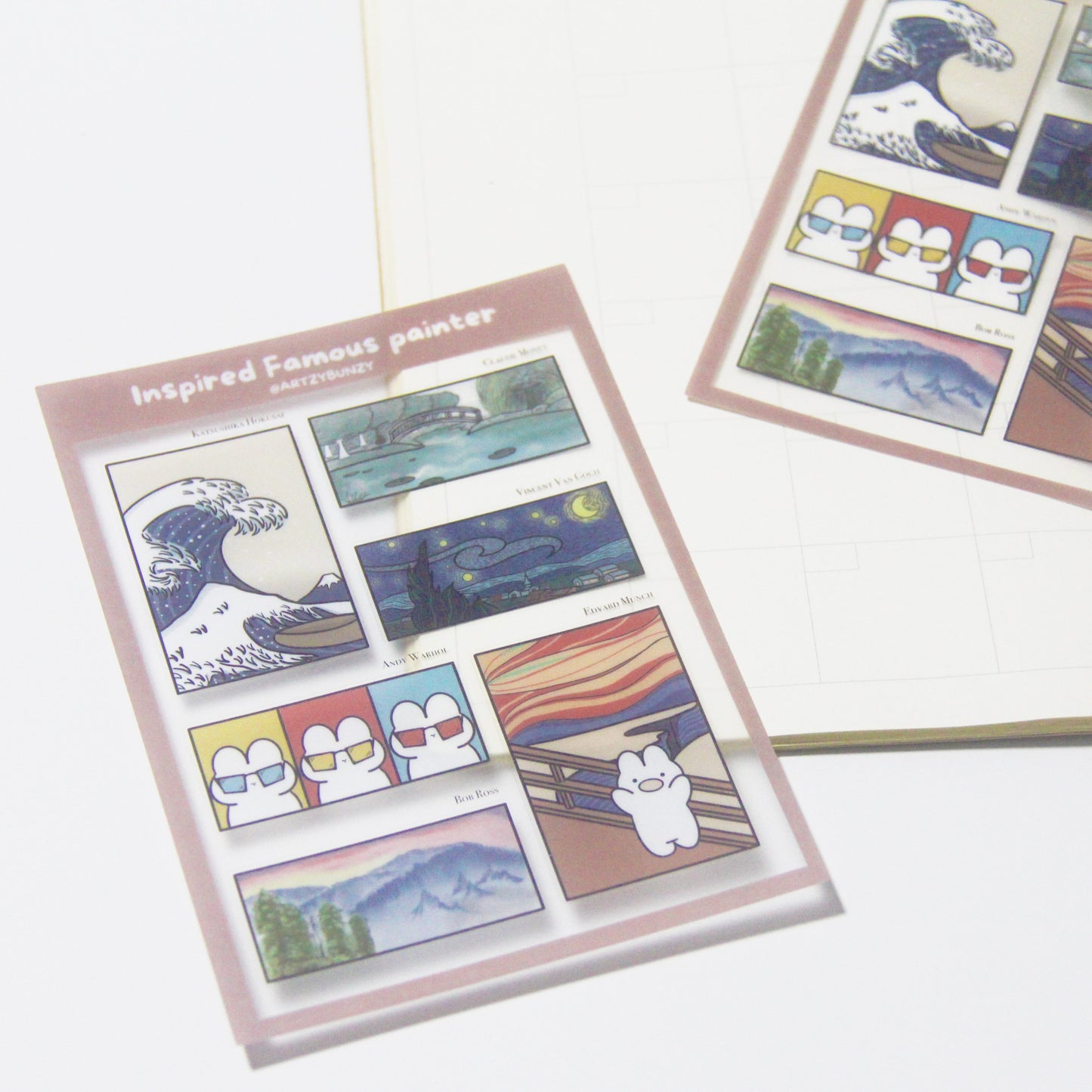 Inspired Famous Painter | Clear Glossy