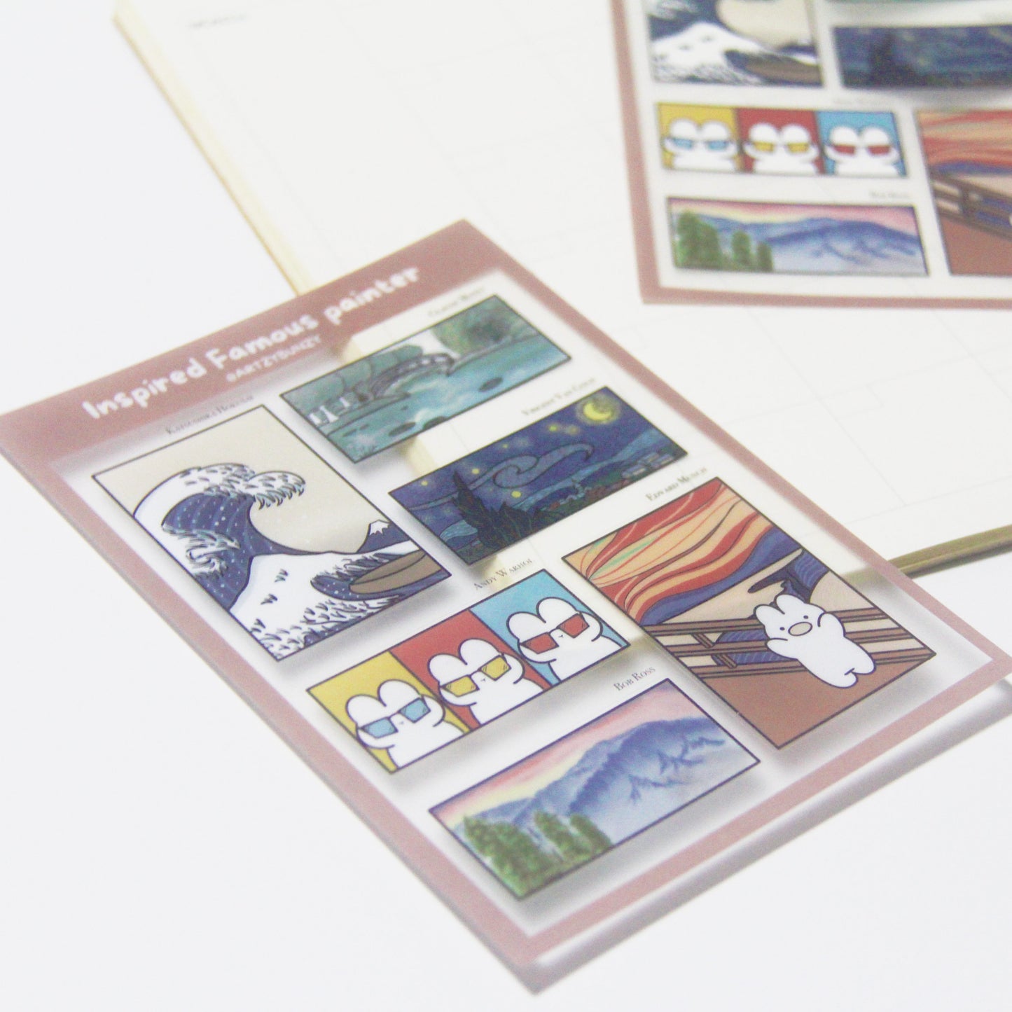 Inspired Famous Painter | Clear Glossy