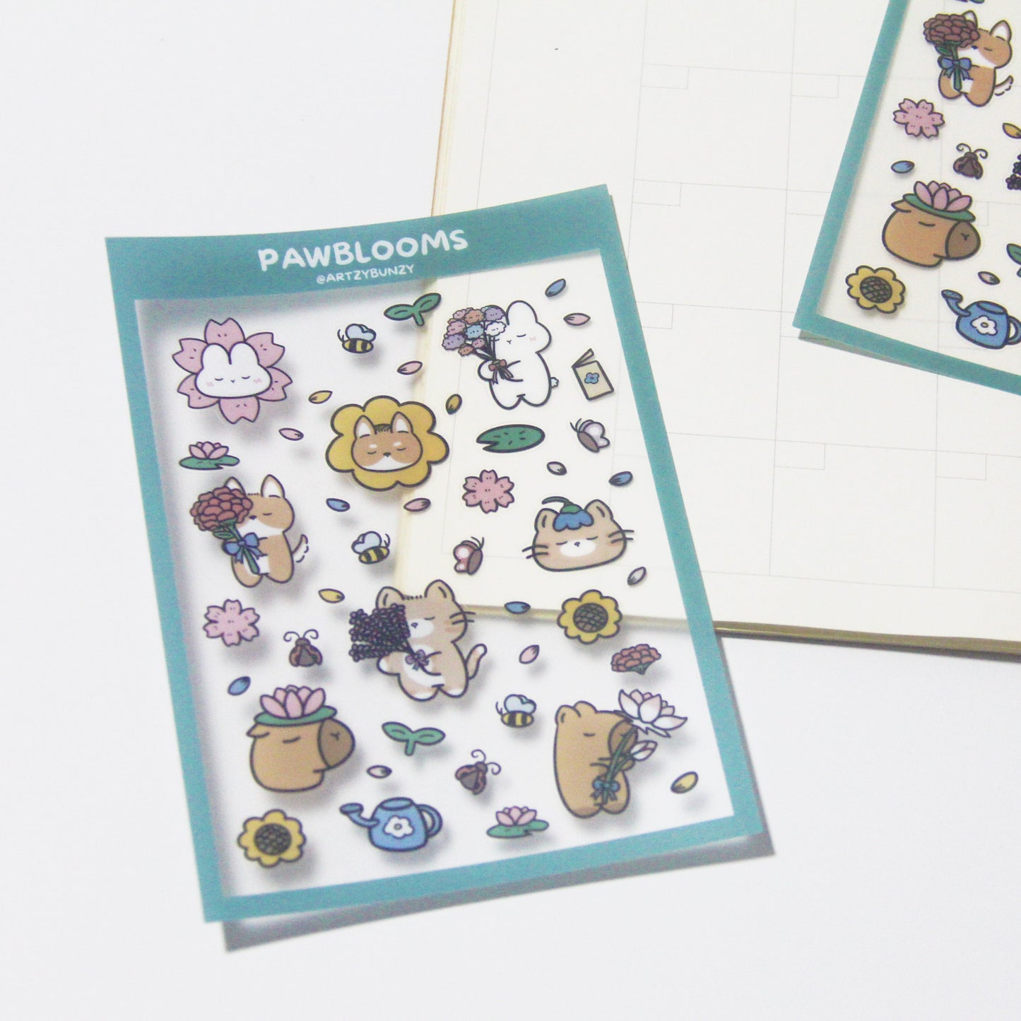 Pawblooms | Clear Glossy