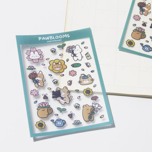 Pawblooms | Clear Glossy
