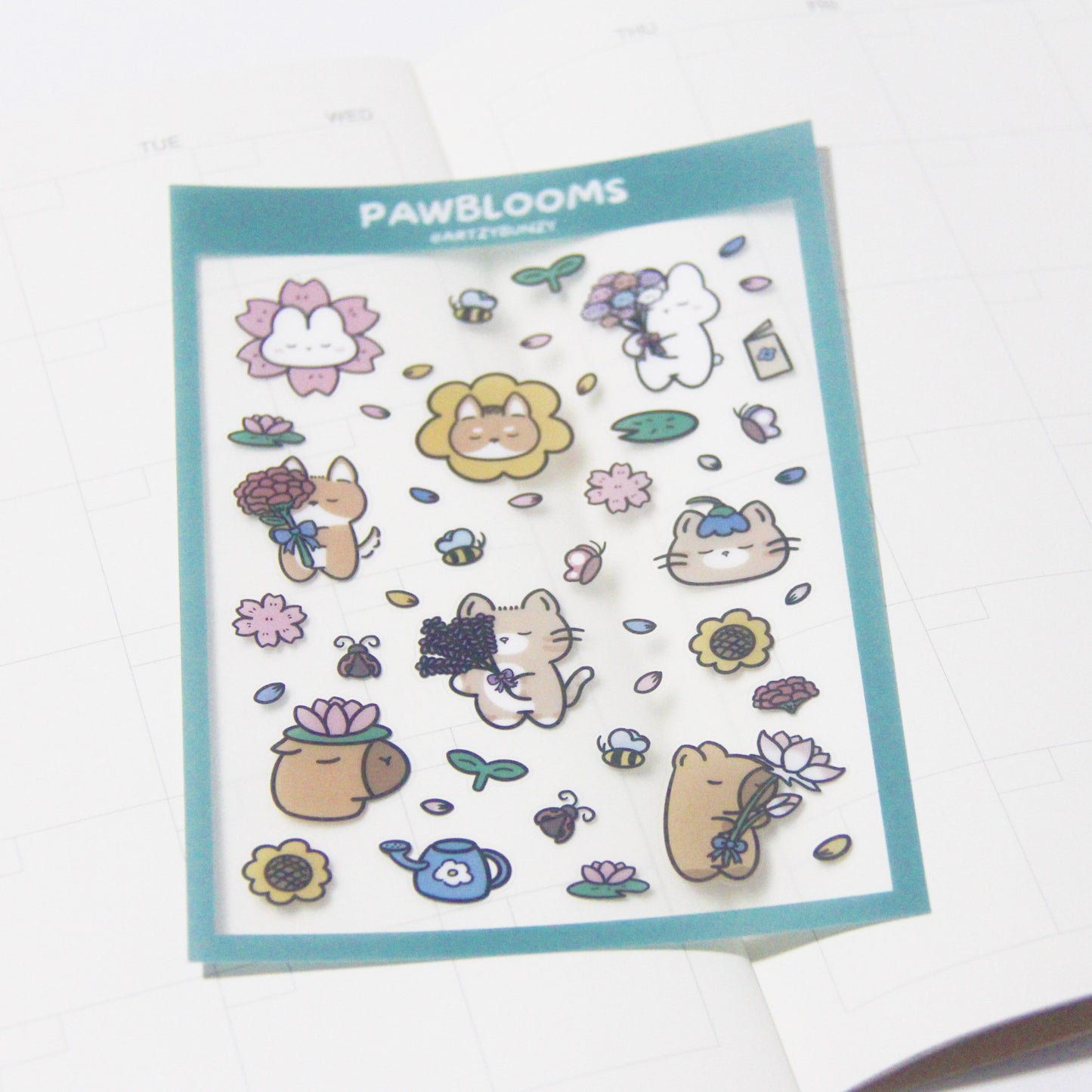 Pawblooms | Clear Glossy