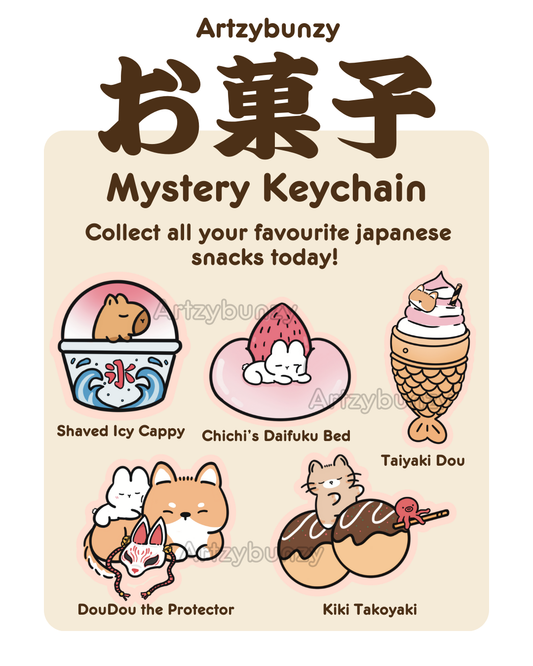 Woofville | Blind Bag Keychain