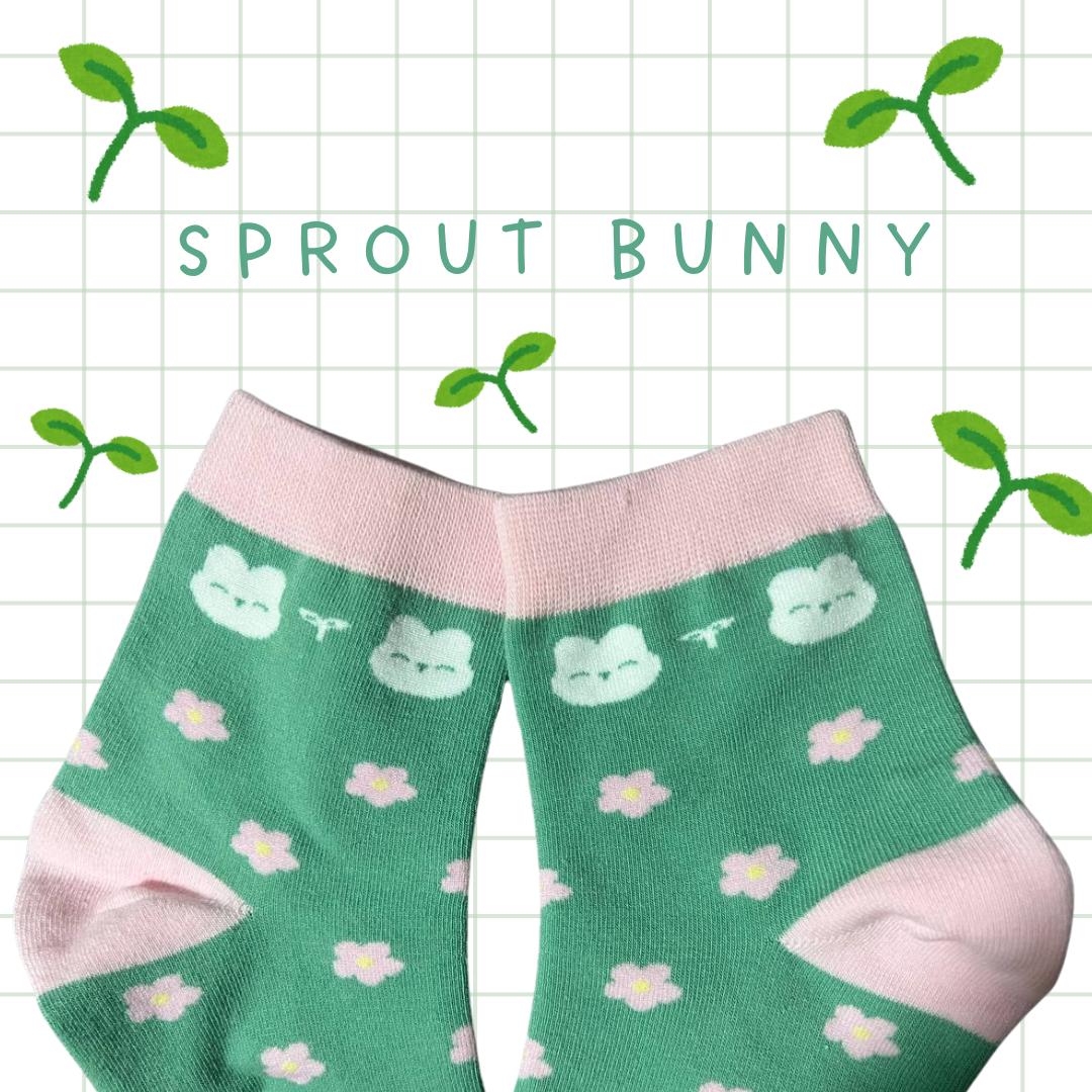 Socks- Sprout Bunni